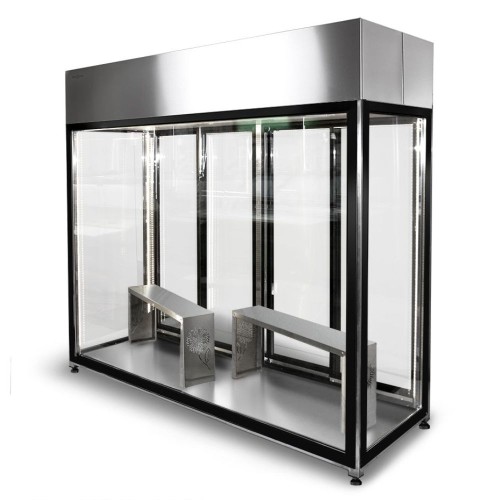 Altana chłodnicza na kwiaty 2205x745x2300 mm 