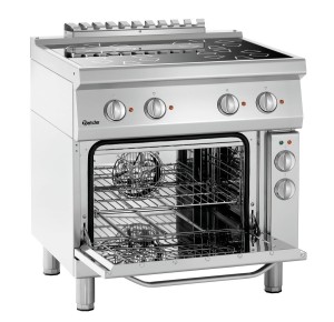 Trzon gastronomiczny elektryczny 700, 4 pola, EBO