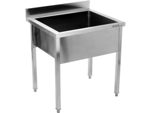 Basen gastronomiczny 1-komorowy 800x700x950 mm H=300 mm