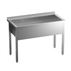 Basen gastronomiczny 1-komorowym skręcany 600x600x850 mm h=300 mm