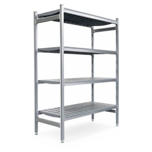 Regał magazynowy aluminiowy 1085x450x1700 mm