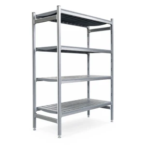 Regał magazynowy aluminiowy 905x540x1700 mm