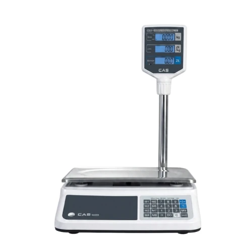 Waga kalkulacyjna dwudziałkowa (w/RS232/USB) biała obudowa_1