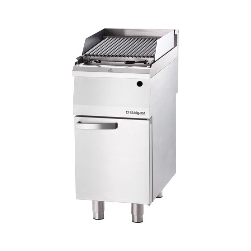 Grill gastronomiczny lawowy gazowy, ruszt S, 6.5 kW, G30