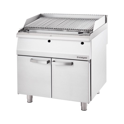 Grill gastronomiczny lawowy gazowy, ruszt S, 13 kW, G30