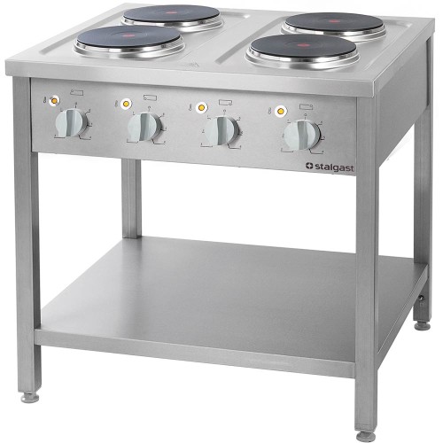 Trzon elektryczny gastronomiczny 4-płytowy, 10.4 kW