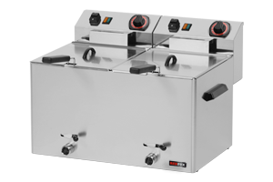 Frytownica profesjonalna elektryczna 8 + 8 l FE - 77 V