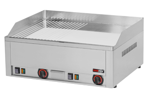 Gastronomiczna płyta grillowa chromowana elektryczna FTHRC - 60 E