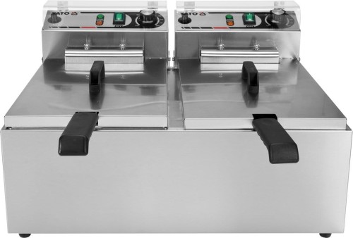 Gastronomiczna frytownica 2-komorowa 2x11,5 litrowa