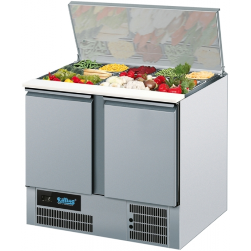 Stół chłodniczy sałatkowy nierdzewny 270L | Rilling AKTSO79500EV