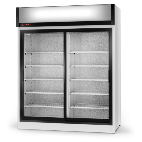Szafa chłodnicza dwukomorowa przeszklona - Rapa, SCh-Sr 1200 AG