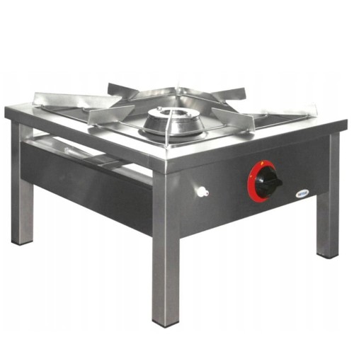 Gastronomiczny taboret  gazowy 600x600x380 mm 8,0 kW