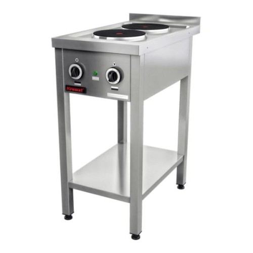 Trzon gastronomiczny elektryczny na podstawie otwartej 2-płytowy 2x2,6kW