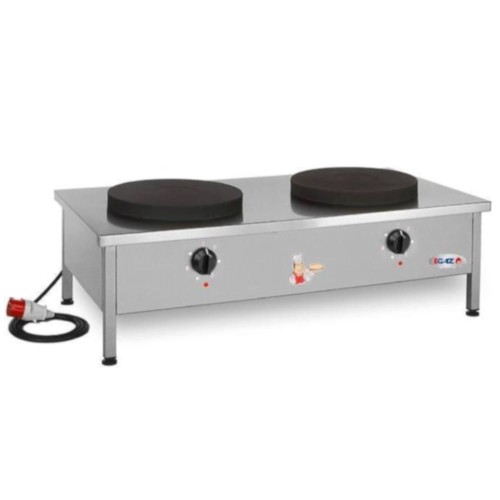 Taboret elektryczny 2-płytowy 1200x700x380 - Egaz, KE2