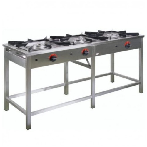 Trzon gazowy 3 -palnikowy 1690x600x850 mm - Egaz, TG-322.II