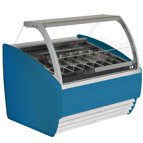 Konserwator do lodów, szyba przednia na teleskopie, 12-24 kuwet - JUKA, Biscotti