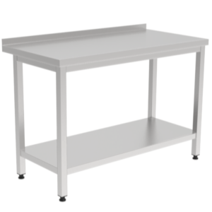 Stół gastronomiczny do pracy z półką nierdzewny 1000x700x850mm