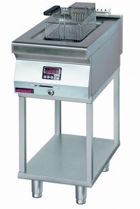 Frytownica gastronomiczna elektryczna  1x8l 8kW na podstawie szkieletowej