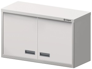 Szafka gastronomiczna wisząca, drzwi skrzydłowe 800x400x600 mm