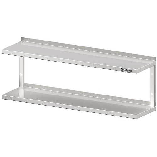 Półka nierdzewna wisząca podwójna 800x300x390 mm