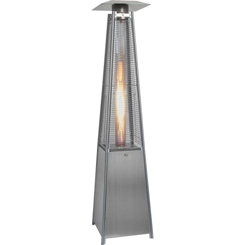 Gastronomiczna lampa grzewcza gazowa z płomieniem, piramida, P 13 kW
