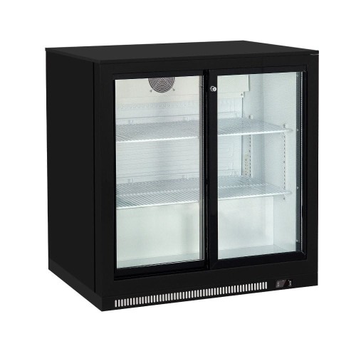 Chłodziarka podblatowa, drzwi suwane 220L 