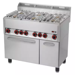 Trzon gazowy gastronomiczny z piek. elektrycznym SPT 90 GLS