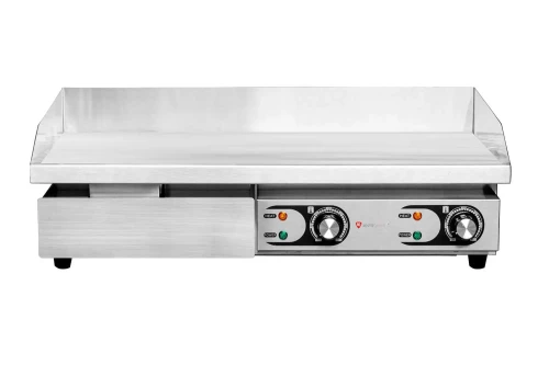 Płyta grillowa gładko-ryflowana, elektryczna | Resto Quality RQEG818-2