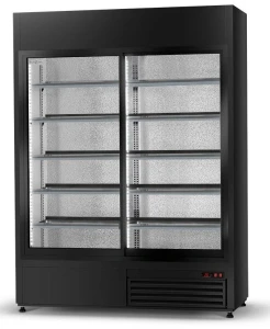 Przeszklona szafa chłodnicza bez przegrody 1163L