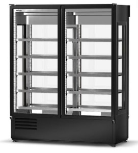 Szafa chłodnicza czterostronnie przeszklona 1242L