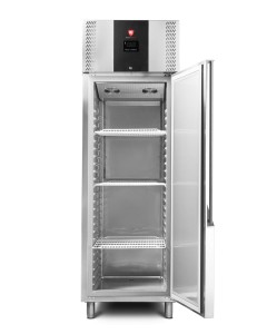 Szafa chłodnicza RQSALC 700 R | GN 2/1 | energooszczędna | stal nierdzewna | drzwi prawe | 700 l | Premium | 693x875x2119 mm