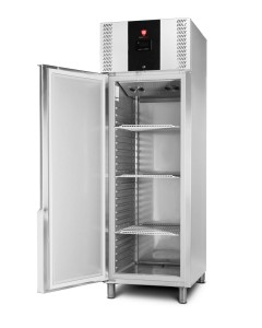 Szafa chłodnicza RQSALC 700 L | GN 2/1 | energooszczędna | stal nierdzewna | drzwi lewe | 700 l | Premium | 693x875x2119 mm