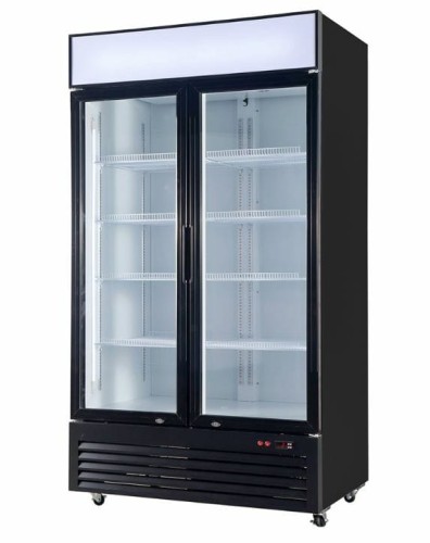 Szafa chłodnicza przeszklona 2-drzwiowa 800L