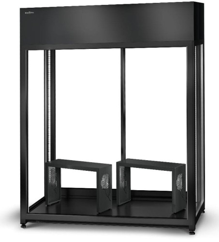 Chłodnicza szafa na kwiaty do kwiaciarni RAPA SCh-AK malowana