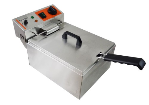 Profesjonalna frytownica elektryczna, 1-komorowa, pozioma, Caterina, V 5 l, P 3 KW