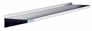 Półka ścienna nierdzewna BK, dł. 120 cm | Rilling ABK031200000
