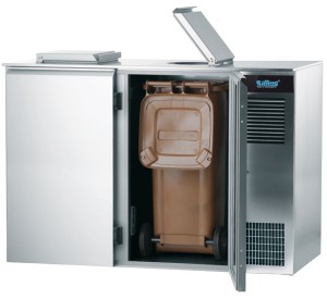 Schładzarka do odpadów 2x120L | Rilling AAKM021200