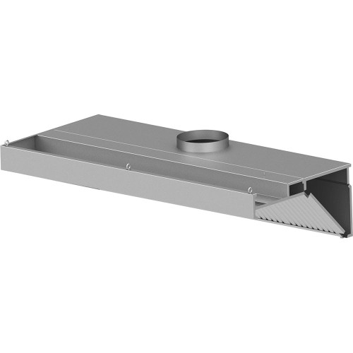 Okap do gastronomii skośny, przyścienny 1500x600x450(H)mm