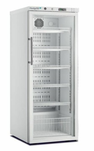 Szafa chłodnicza laboratoryjna przeszklona 600x700(+50)x1510