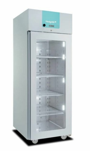 Szafa chłodnicza przeszklona medyczna 720x840x2040 mm