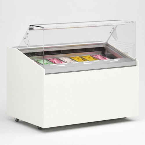 Dystrybutor do lodów Cornetti SP, 7 kuwet 