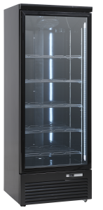 Szafa chłodnicza przeszklona DC614BB | 614 l | 755x727x2003 mm