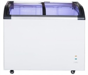 Zamrażarka skrzyniowa przeszklona XS220Q | 220 l | 740x680x850 mm