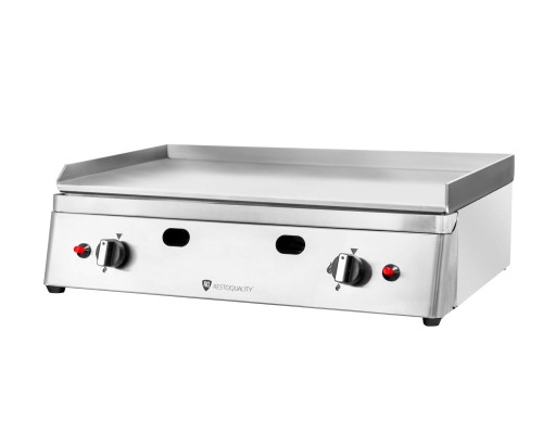Płyta profesjonalna grillowa gazowa | gładka | 6,4kW | RQG30972