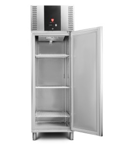 Szafa chłodnicza RQSGLC 700 R | GN 2/1 | stal nierdzewna | drzwi prawe | 700 l | 653x842x2040 mm