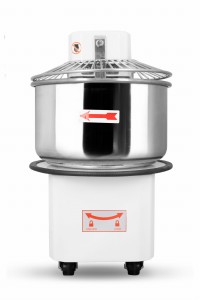 Miesiarka spiralna do ciasta | ze stałym hakiem i dzieżą | RQBT40 2V | 40l | 400V | 2 prędkości