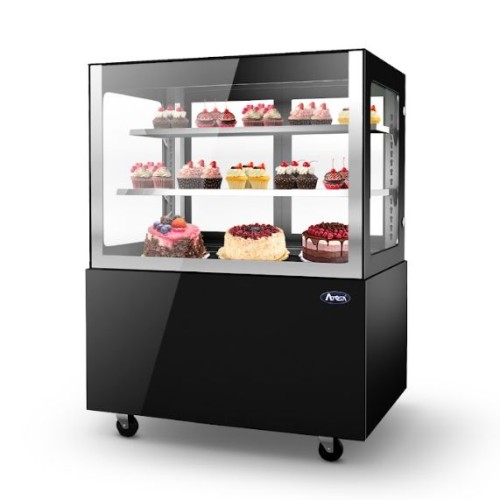 Witryna chłodnicza cukiernicza czarna 401L WDG156F Atosa