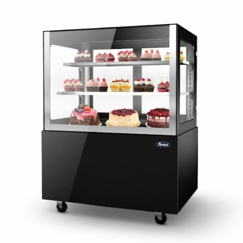 Witryna chłodnicza cukiernicza czarna 231L WDG096F Atosa