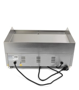 Płyta grillowa elektryczna płaska | dwie strefy | 600x470x265 mm