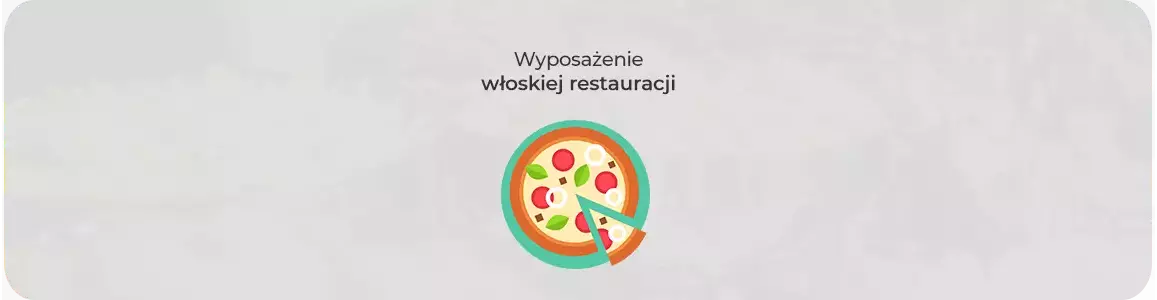 Wyposażenie włoskiej restauracji